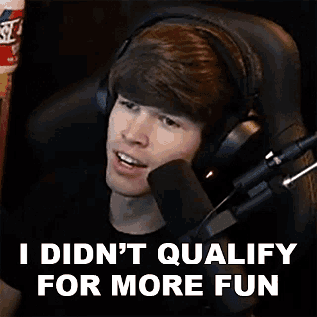 Didnt Qualify For More Fun Casey Kirwan GIF - Didnt Qualify For More Fun Casey Kirwan I Am Not Cut For The Challenge GIFs