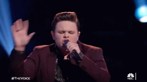 Singing The Voice GIF - Singing The Voice Passionate GIFs