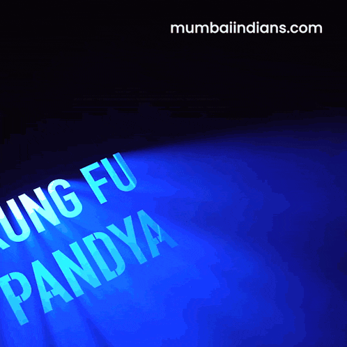 a blue background with the words kung fu pandya
