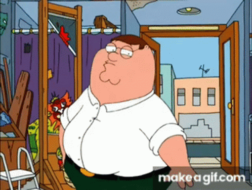 Family Guy Peter Griffin GIF - Family Guy Peter Griffin Running Away GIFs