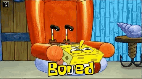 Spongebob Squarepants Bored GIF - Spongebob Squarepants Spongebob Bored GIFs