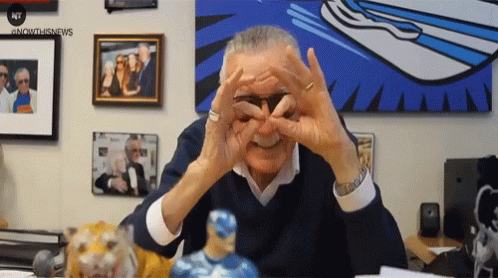 Stan Lee Silly GIF - Stan Lee Silly Happy GIFs