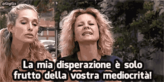 Antonella Elia Disperazione GIF - Antonella Elia Disperazione Mediocrita GIFs