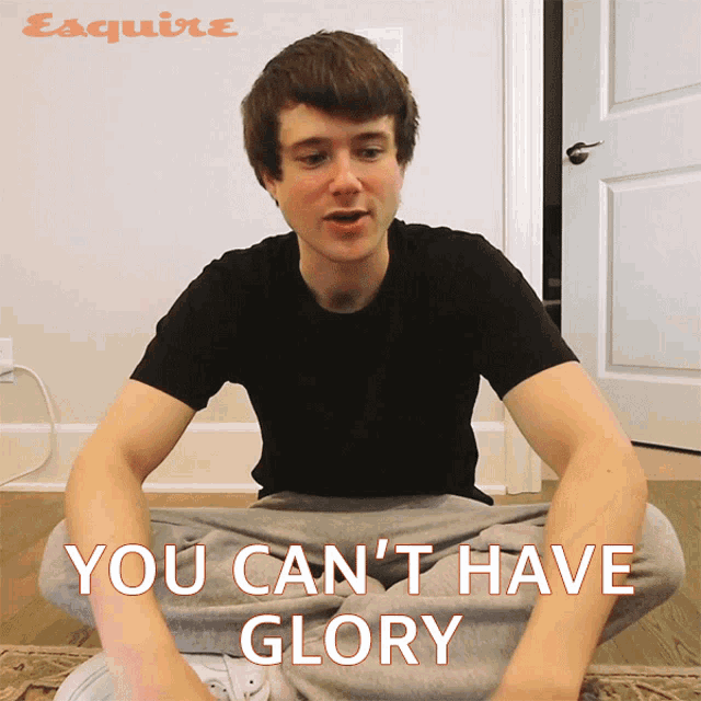 You Cant Have Glory Without The Pain Alec Benjamin GIF - You Cant Have Glory Without The Pain Alec Benjamin Esquire GIFs