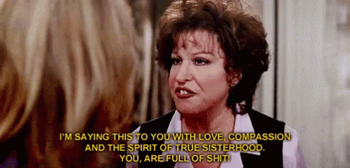 Bette Midler First Wives Club GIF - Bette Midler First Wives Club Full Of Shit GIFs