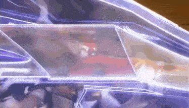 a computer generated image of a futuristic vehicle with a purple background .