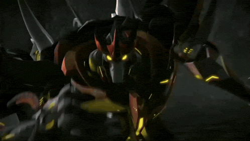 a computer generated image of a robot with a flame coming out of its mouth