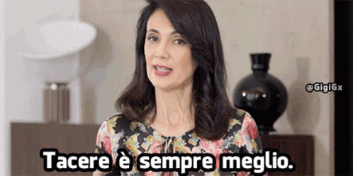 Csaba Dalla Zorza Tacere GIF - Csaba Dalla Zorza Tacere Cortesie Per Gli Ospiti GIFs