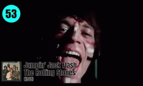 The Rolling Stones Jumpin Jack Flash GIF