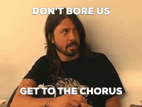 Dave Grohl Dont Bore Us GIF - Dave Grohl Dont Bore Us Get To The Chorus GIFs