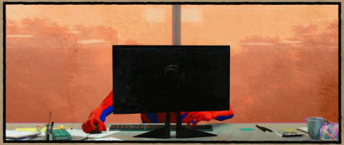 Into The Spiderverse Spider Man GIF - Into The Spiderverse Spider Man Typing GIFs