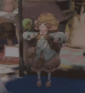 a girl in a pink dress is holding a green bird in her hand