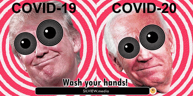 a poster that says covid-19 and wash your hands on it
