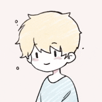 a drawing of a boy with blonde hair and flowers coming out of his hair .