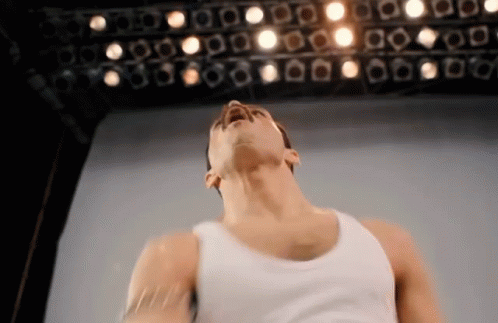 Yes We Are The Champions GIF - Yes We Are The Champions Freddie Mercury GIFs