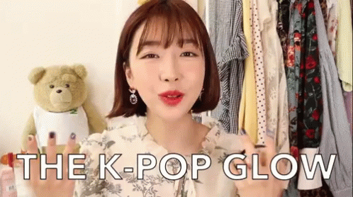 The K Pop Glow K Pop Look GIF - The K Pop Glow K Pop Look Sunny Dahye GIFs