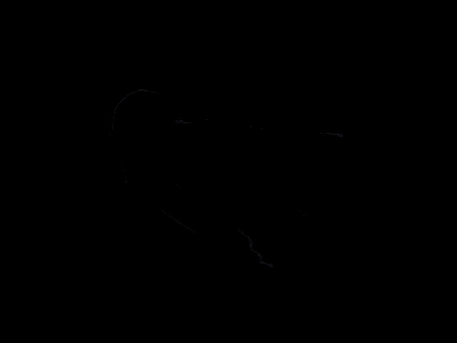 voldemort from harry potter screams in the dark with his mouth open