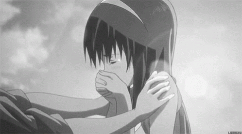 Anime Sad GIF - Anime Sad Hug GIFs