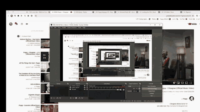 a screenshot of a computer screen shows a youtube video
