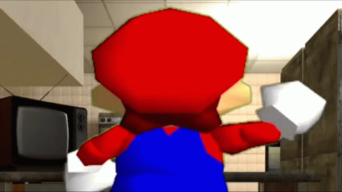 Mario Smg4 GIF - Mario Smg4 Head Bang GIFs