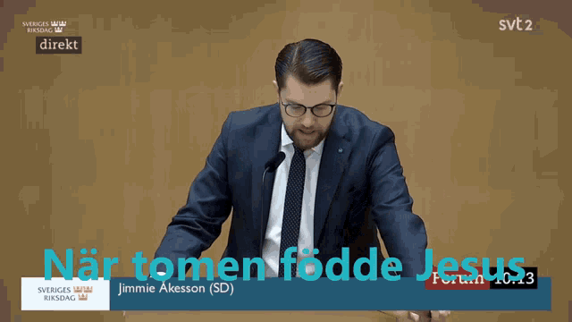 Jimmieåkesson Sverige Demokraterna GIF - Jimmieåkesson Sverige Demokraterna Jul GIFs