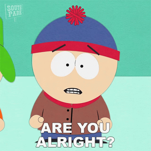 Are You Alright Stan Marsh GIF - Are You Alright Stan Marsh South Park GIFs