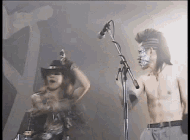 X Japan Taiji Singing Taiji Sawada GIF