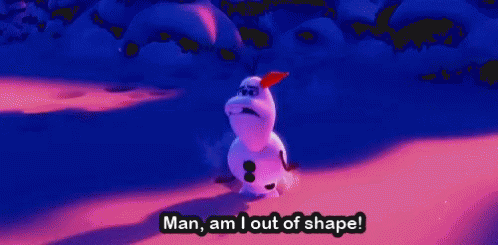 Frozen Olaf GIF - Frozen Olaf Am I Out Of Shape GIFs