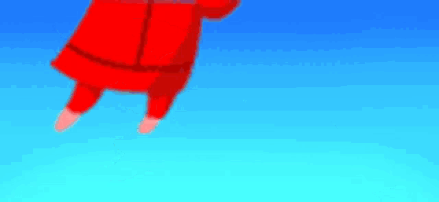 a cartoon of santa claus holding a star