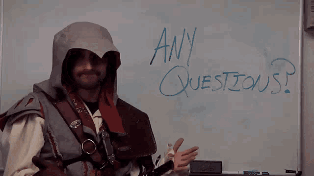 Any Questions Shawn Chatfield GIF - Any Questions Shawn Chatfield Mega64 GIFs
