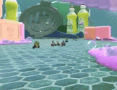 Petey Piranha Squeaky Clean Sprint GIF - Petey Piranha Squeaky Clean Sprint Mario Kart 8 Delux GIFs