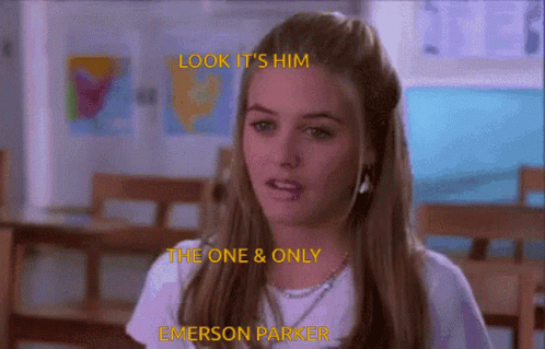 Look Its Him The One And Only GIF - Look Its Him The One And Only Emerson Parker GIFs