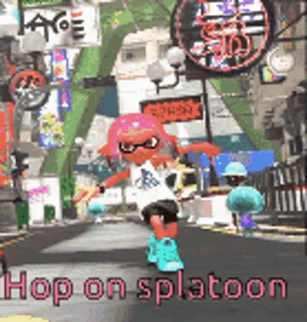 Hopon Splatoon GIF - Hopon Splatoon GIFs