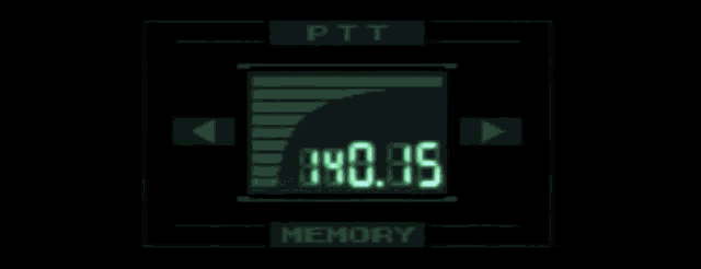 a screen with two faces and the words ptt memory on it