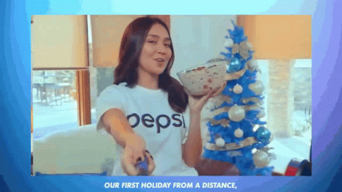 Pepsi Loves Christmas Kathryn Bernardo GIF - Pepsi Loves Christmas Kathryn Bernardo Pepsi GIFs