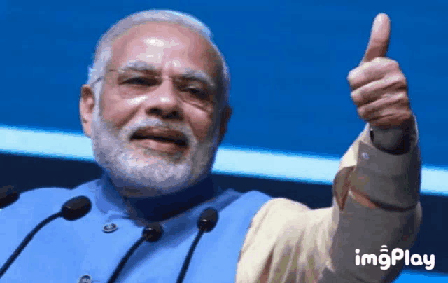 Modi Modiji GIF - Modi Modiji Thumbs Up GIFs