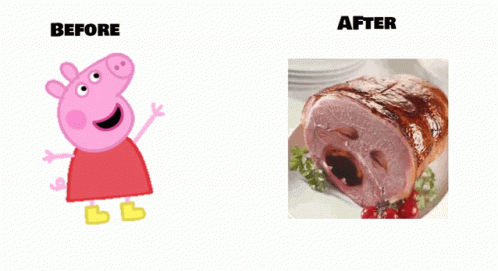 Peppa Pig Jambon GIF - Peppa Pig Jambon Ham GIFs
