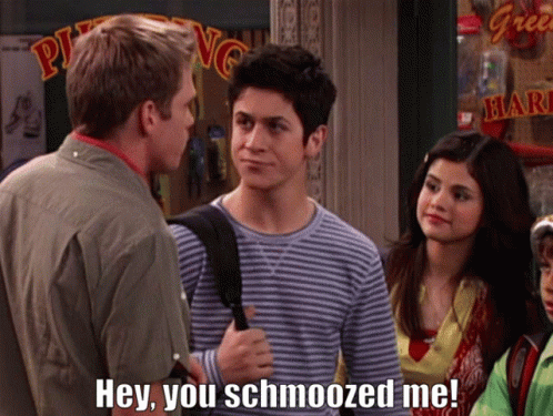 Schmooze You Schmoozed Me GIF - Schmooze You Schmoozed Me Wizards Of Waverly Place GIFs