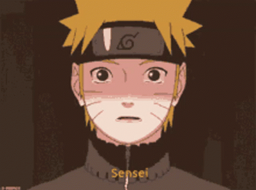 Sensei Naruto GIF - Sensei Naruto Sad GIFs