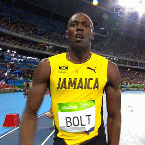 Chest Pump Usain Bolt GIF - Chest Pump Usain Bolt Olympics GIFs