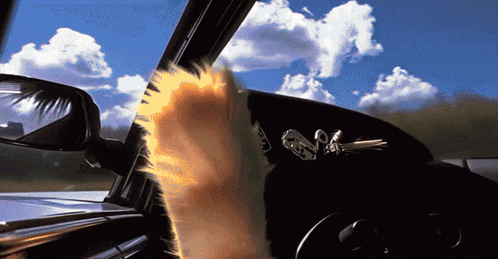 a close up of a car dashboard with a key that says ' rs ' on it