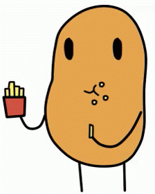 Munch GIF - Potato Potatoes Tates GIFs