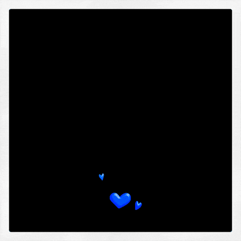 a blue background with arabic writing and hearts on it