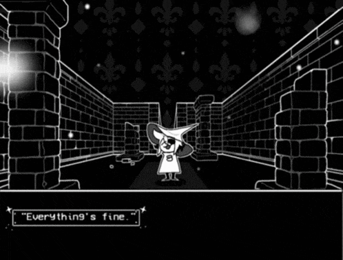 a black and white photo of a man and a cartoon character with the word true on it