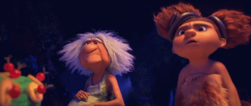 I Guess We All Have Secrets The Croods A New Age GIF - I Guess We All Have Secrets The Croods A New Age Hair GIFs