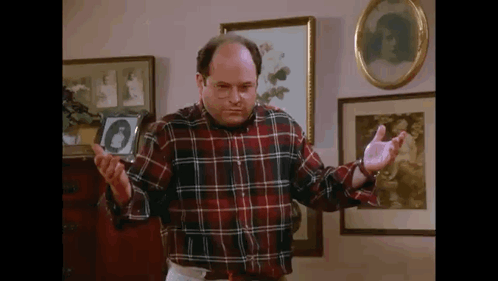 Seinfeld George GIF - Seinfeld George Shrugs GIFs