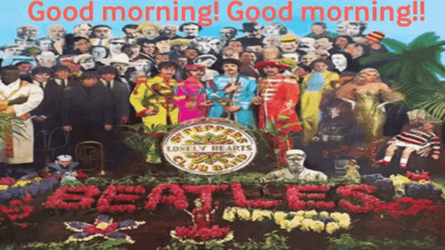 The Beatles Good Morning GIF - The Beatles Good Morning Morning GIFs