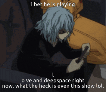 a cartoon of a man playing a video game with the caption i bet he is playing