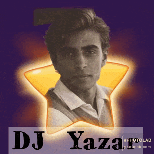 a picture of a man with the name dj yazaar