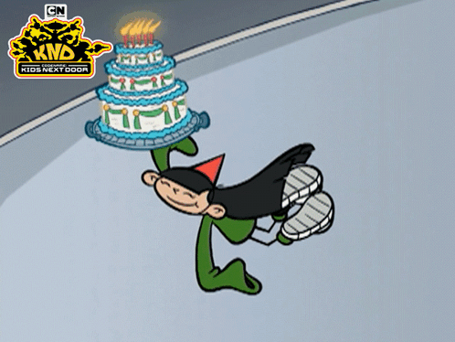 Throwing The Cake Numbuh 3 GIF - Throwing The Cake Numbuh 3 Codename Kids Next Door GIFs